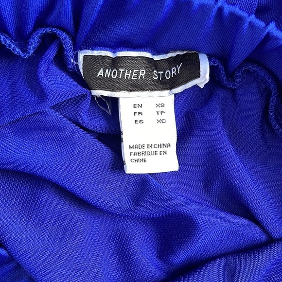 Another Story Blue Pants Size XS - Picture 9 of 9
